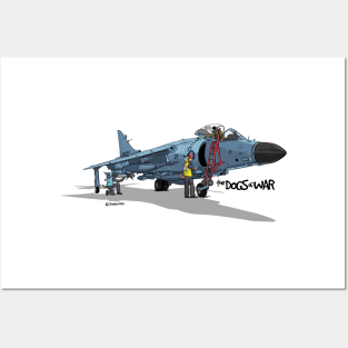 The Dogs of War: Sea Harrier Posters and Art